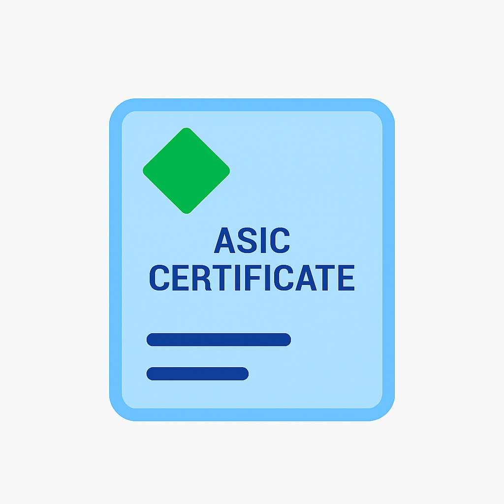 ACN Registration - Certificate of Incorporation